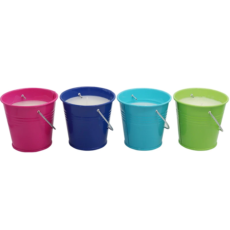 Citronella بالٹی موم بتیاں