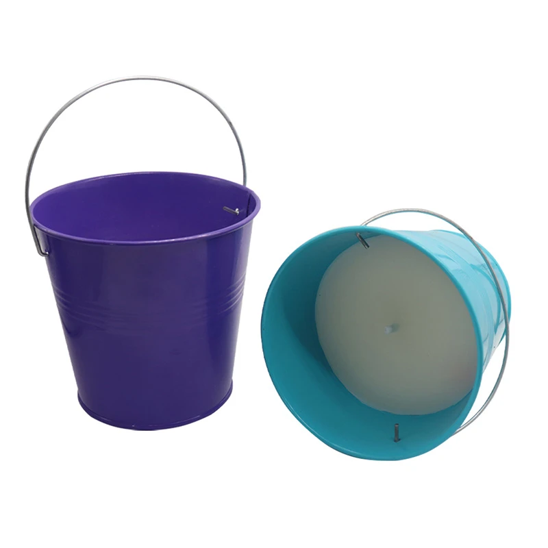 Citronella Candle In Metal Bucket Citronella Candle In Metal Bucket
